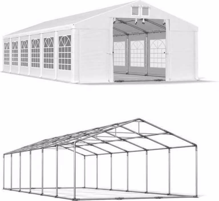 Tenda estiva 5x12 Bianco SUMMER PLUS ISD