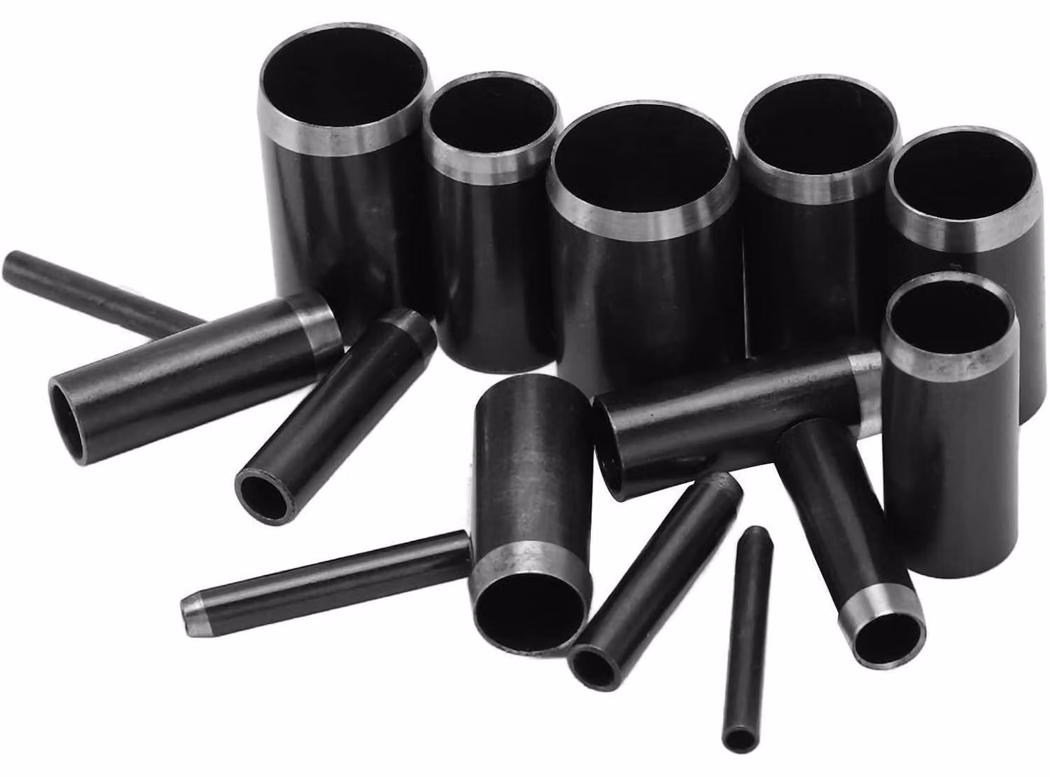 Set di punzoni per pelle da 15 pezzi, per creare fori di diametro da 1 a 15 mm