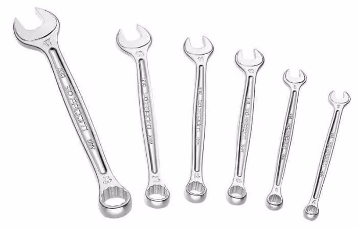 Set di 6 chiavi miste FACOM 440.J6PB, 12 bussole OGV, da 7 a 17 mm
