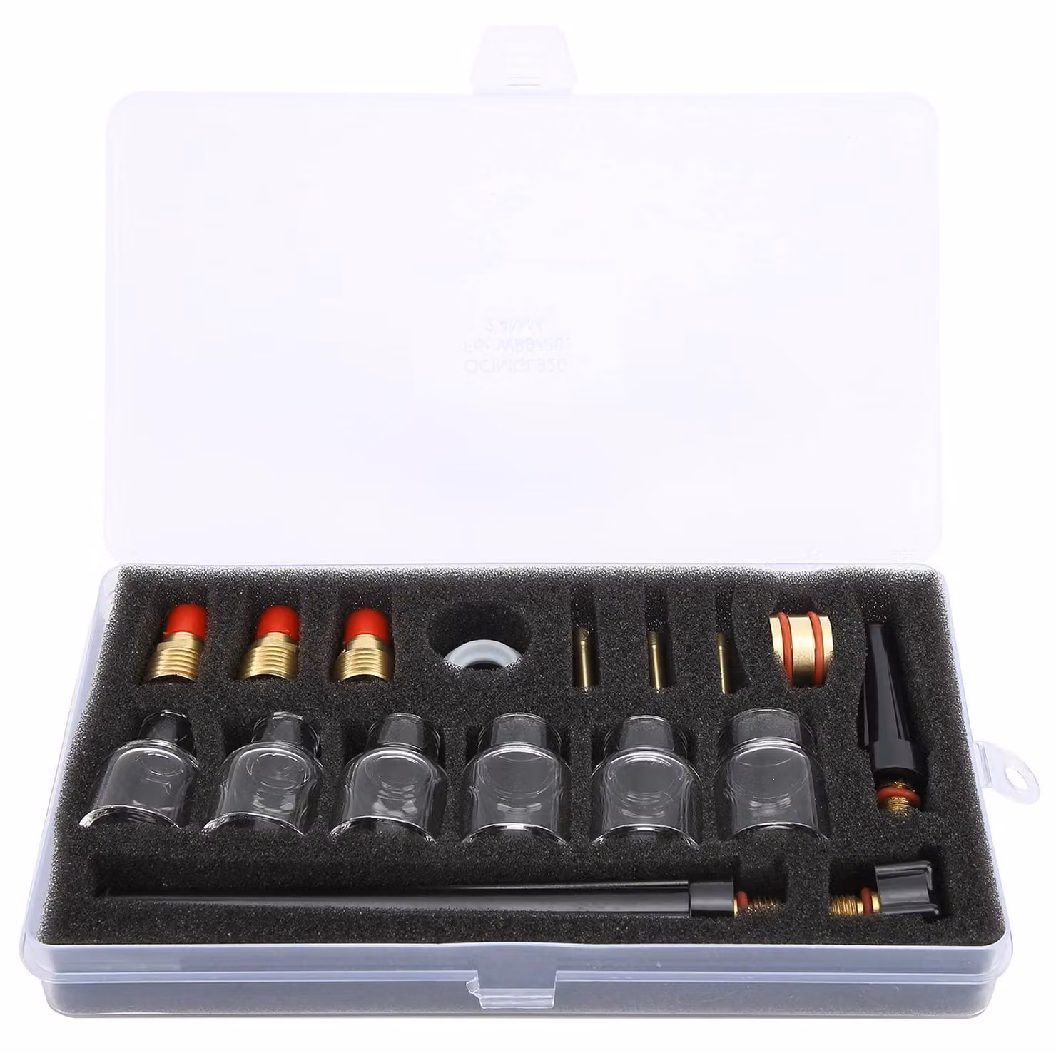 Kit di ugelli in vetro per torce di saldatura WP9 WP20, composto da 6 pezzi