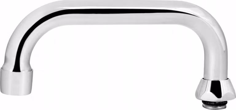 Bocca Per Rubinetti Tipo C 25 Cm 1/2 Pollice Cromo