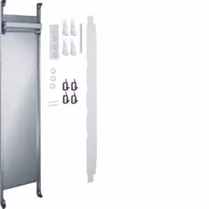 HAGER UF41NW Pannello multimediale completo H1200 mm a 1 vano