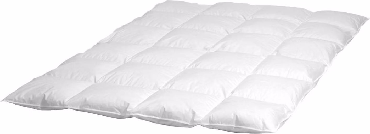 Piumino trapuntato - piume frisone - 155 x 220 cm