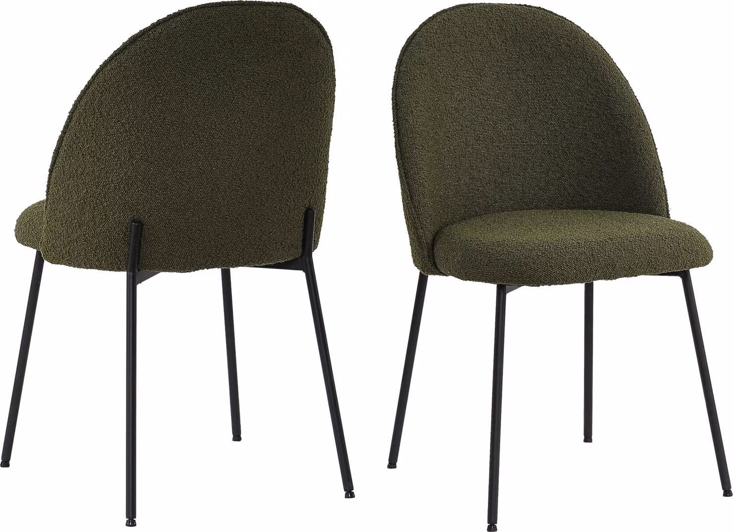 set di 2 sedie da sala da pranzo Sedia imbottita Sedia da cucina Sedia da pranzo Sedia Set di sedie