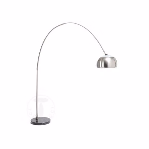 Lampada Demo ad arco con base marmo Tomasucci