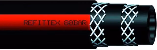 Tubo per Irrorazione Alta Pressione Refittex 80 bar Ø Mm 10 x 18 100 00
