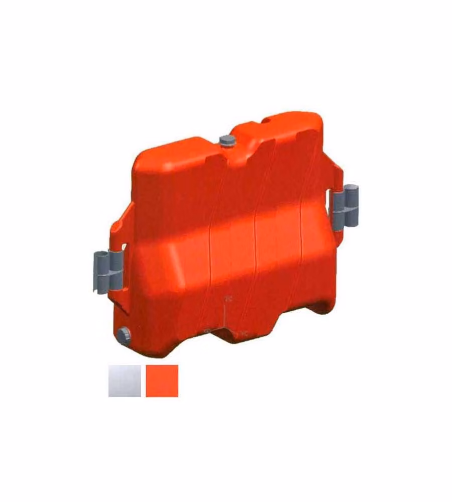 Barriera Protettiva Plastica Bianca 113X40 H 75