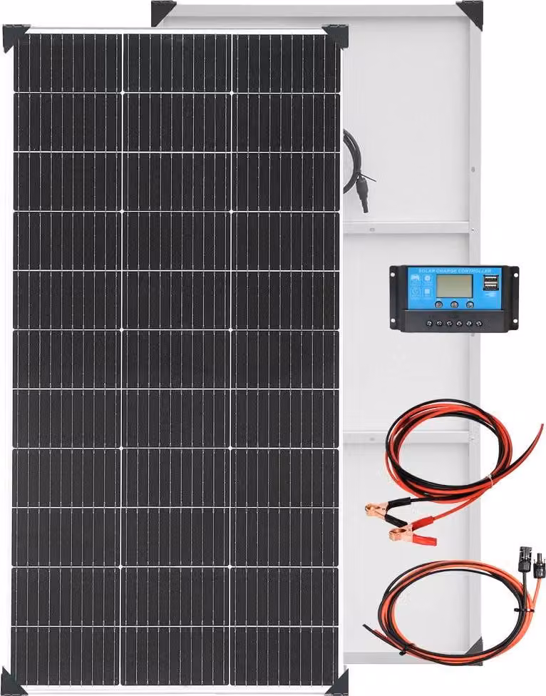 Pannello solare, alta efficienza, applicazioni versatili, kit da 12V 120W