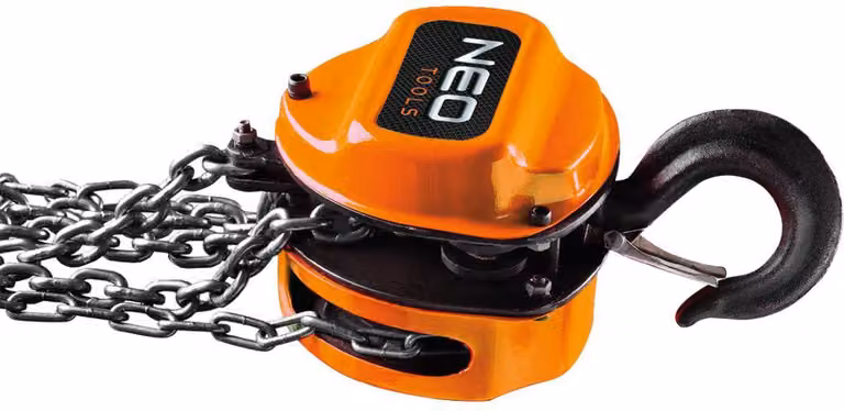NEO TOOLS Argano a catena 2 t, 3 m