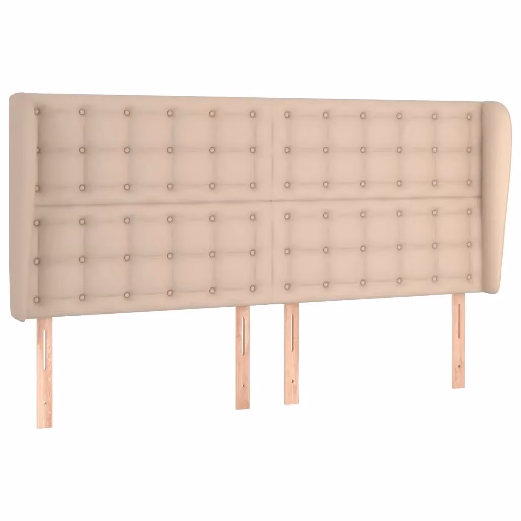 Testiera ad Orecchio vidaXL in Similpelle Cappuccino L: 183 cm, P: 23 cm, H: 118/128 cm – 2