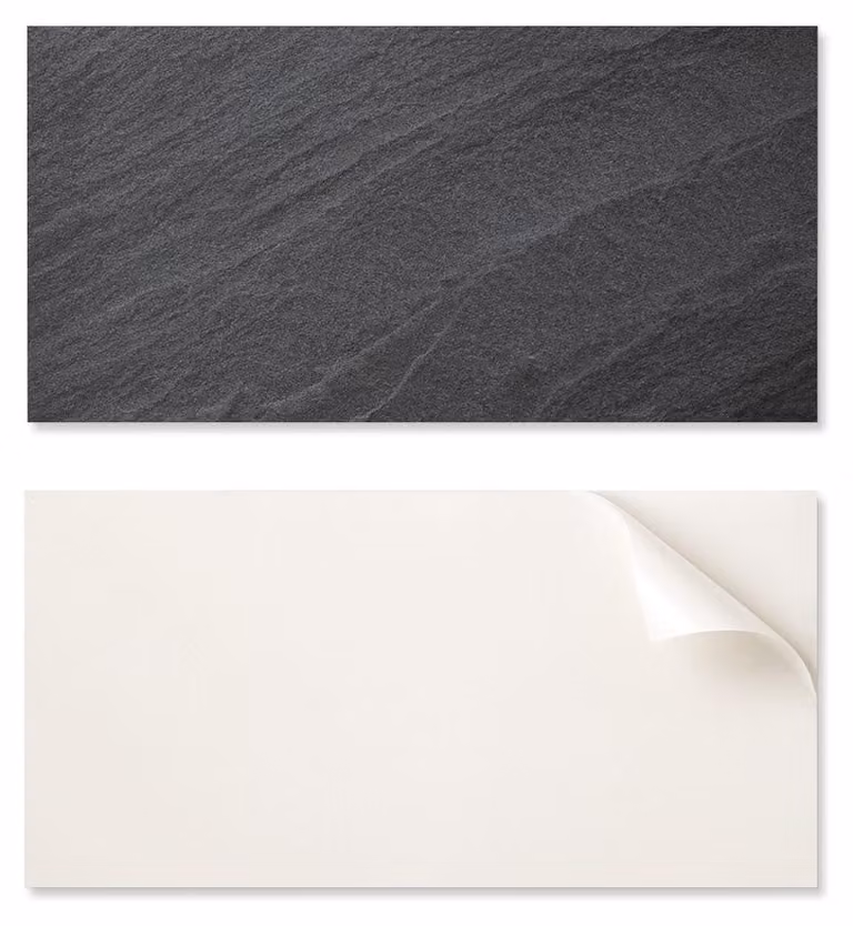 Pannello in vinile autoadesivo con stampa, dimensioni 100x50 cm, effetto pietra naturale