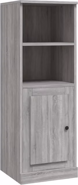 Buffet credenza cassettiera mobiletto mobile contenitore organizer cucina soggiorno salotto rovere Sonoma alto 36 x 35,5 x 103,5 cm legno ingegnerizzato grigio 02_0035353
