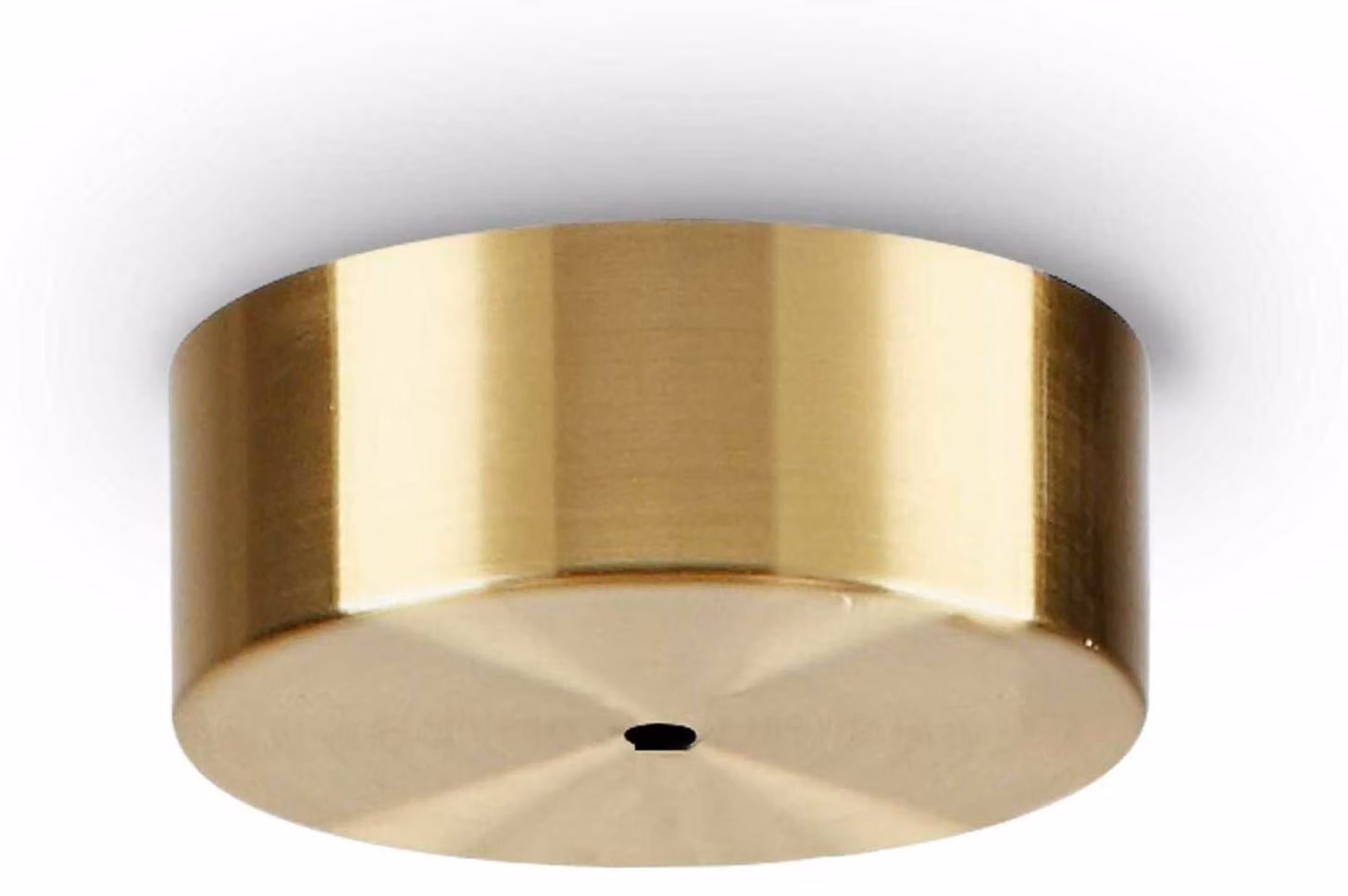 Rosone Magnetico All In Metallo Ottone 1 Luce
