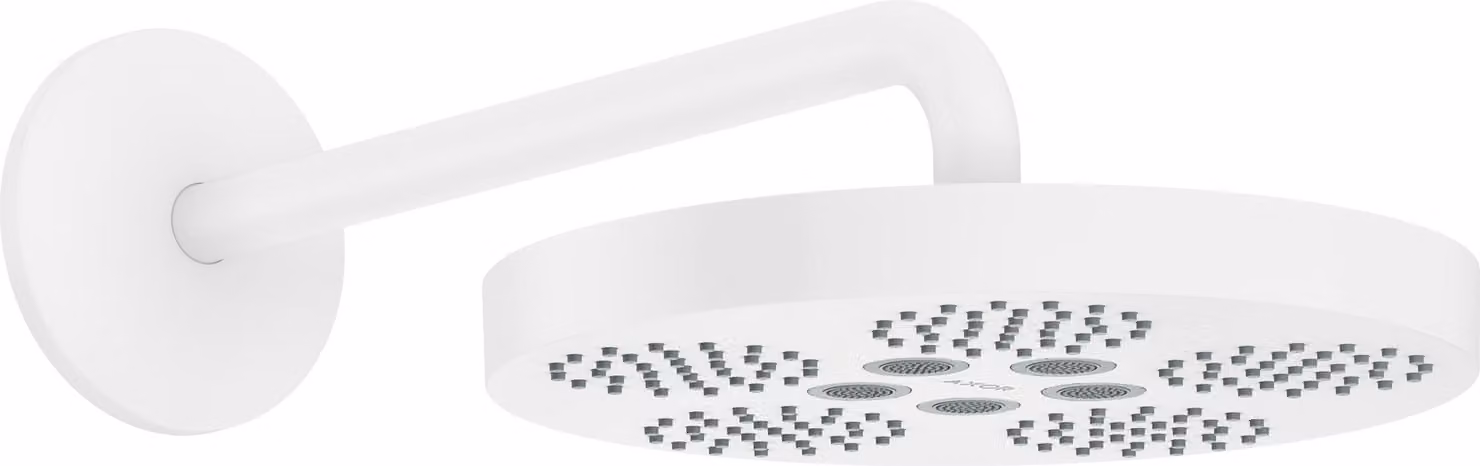hansgrohe AXOR One Pomme de douche 280 1 jet avec bras de douche, 48491700, 48491700
