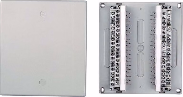 Scatola di derivazione Corning VKK 3 AP, plastica ABS, grigio chiaro RAL 7032