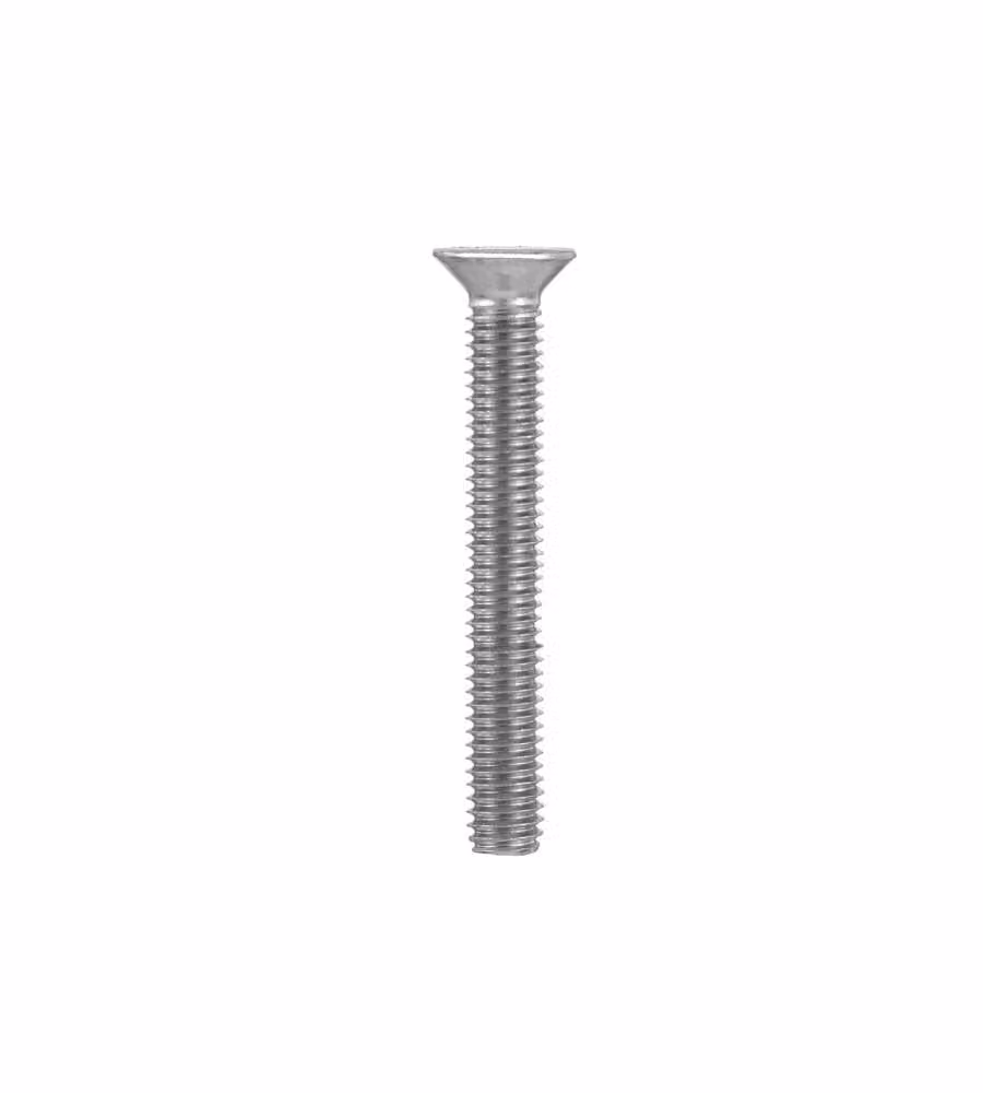Viti per metallo testa piana svasata Inox A2 - 6 x 80 - 2 pz.