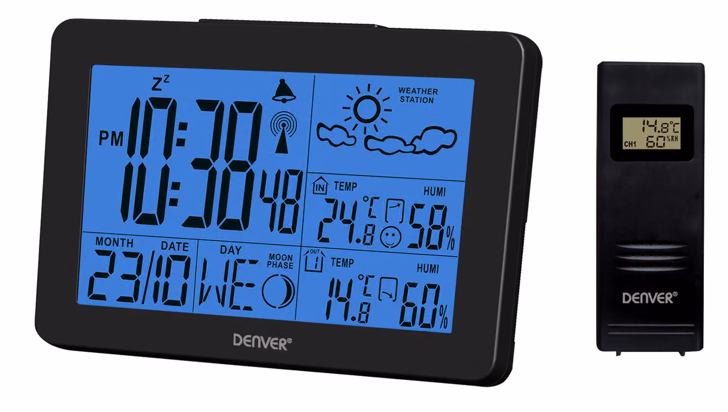 Stazione meteo Denver WS-530 nero