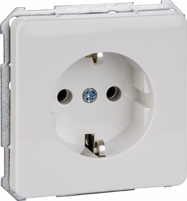 Inserto presa Elso 16A bianco puro 225004