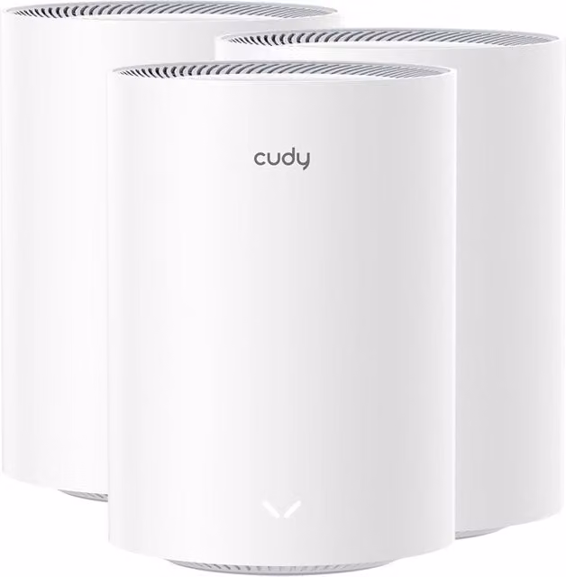 Cudy M3600 Mesh System Wi-Fi 7, Set di 3 Nodi, Bianco