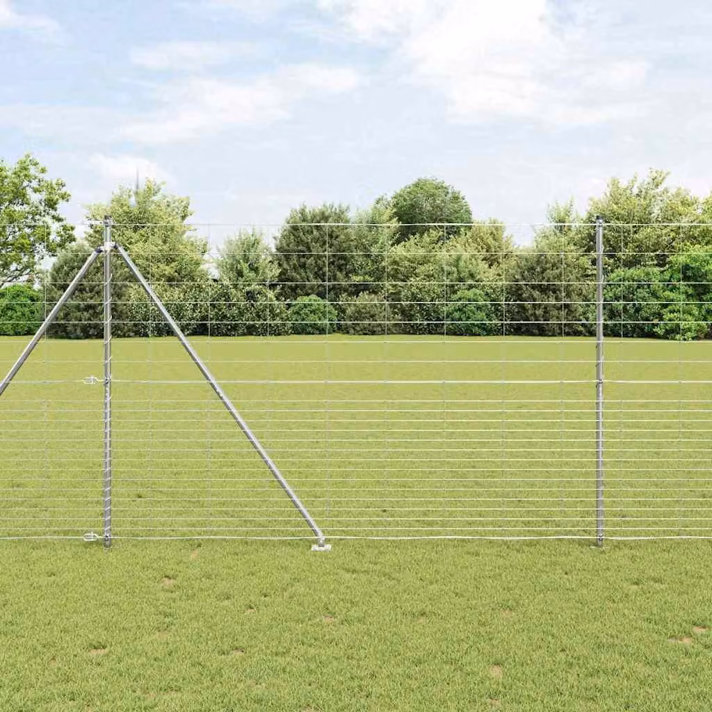 Recinzione in rete saldata con punte 25 x 1,6 m (L x H)