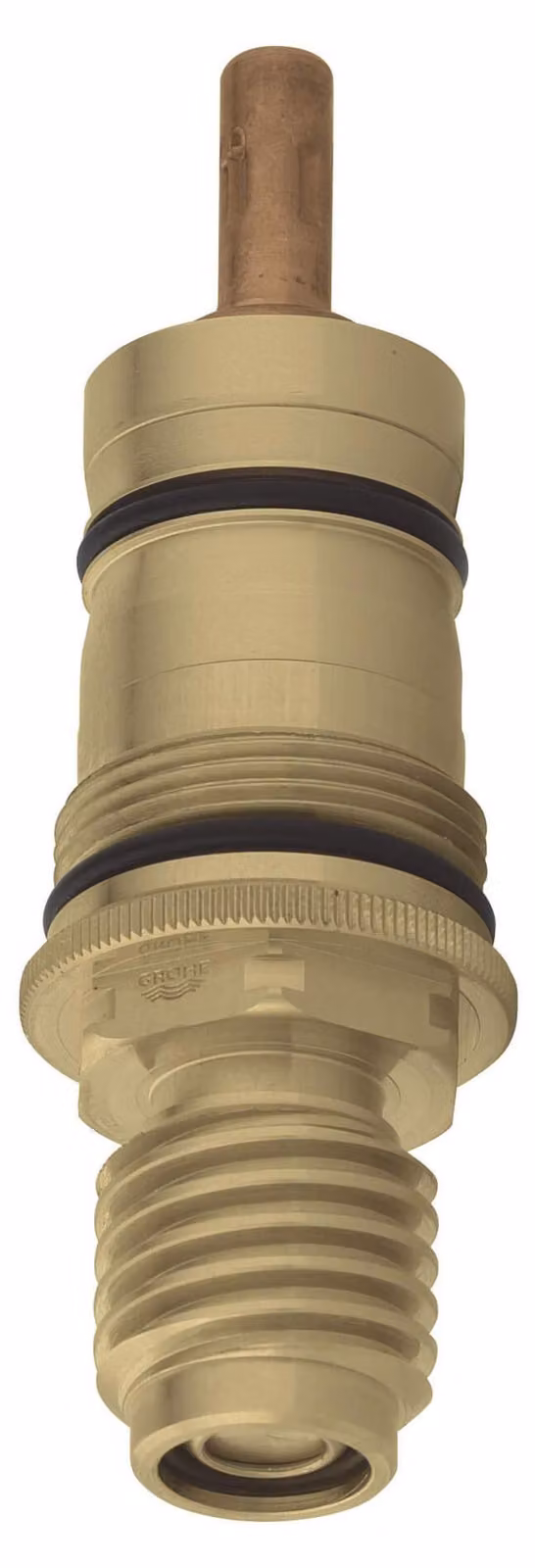 Termocoppia da 1/2", in ottone cromato giallo, per apparecchi a gas