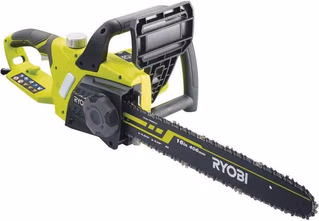 Elettrosega Ryobi RCS2340B2C verde con catena di ricambio Oregon, 2300 W e barra da 40 cm