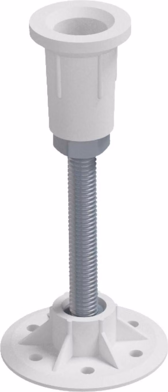Set di 8 piedini per piatto doccia 8-11cm - Altezza regolabile LYRA