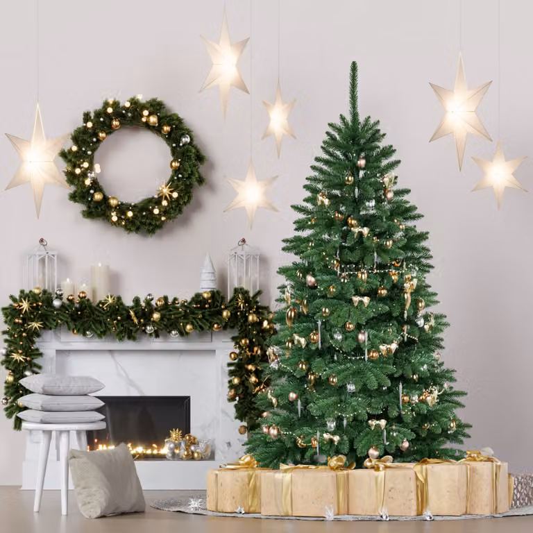 Albero di Natale artificiale abete stand albero di Natale abete NK13 150 cm 6089