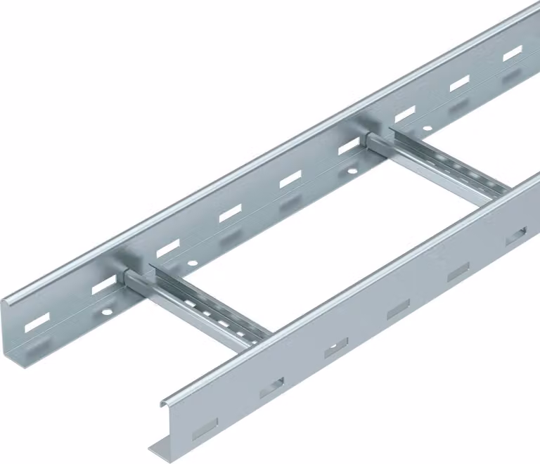 scala per cavi da 3 metri perforata con VS Sp.60x200x3000 - Scala per cavi 60x200mm LG 620 VS 3 FS