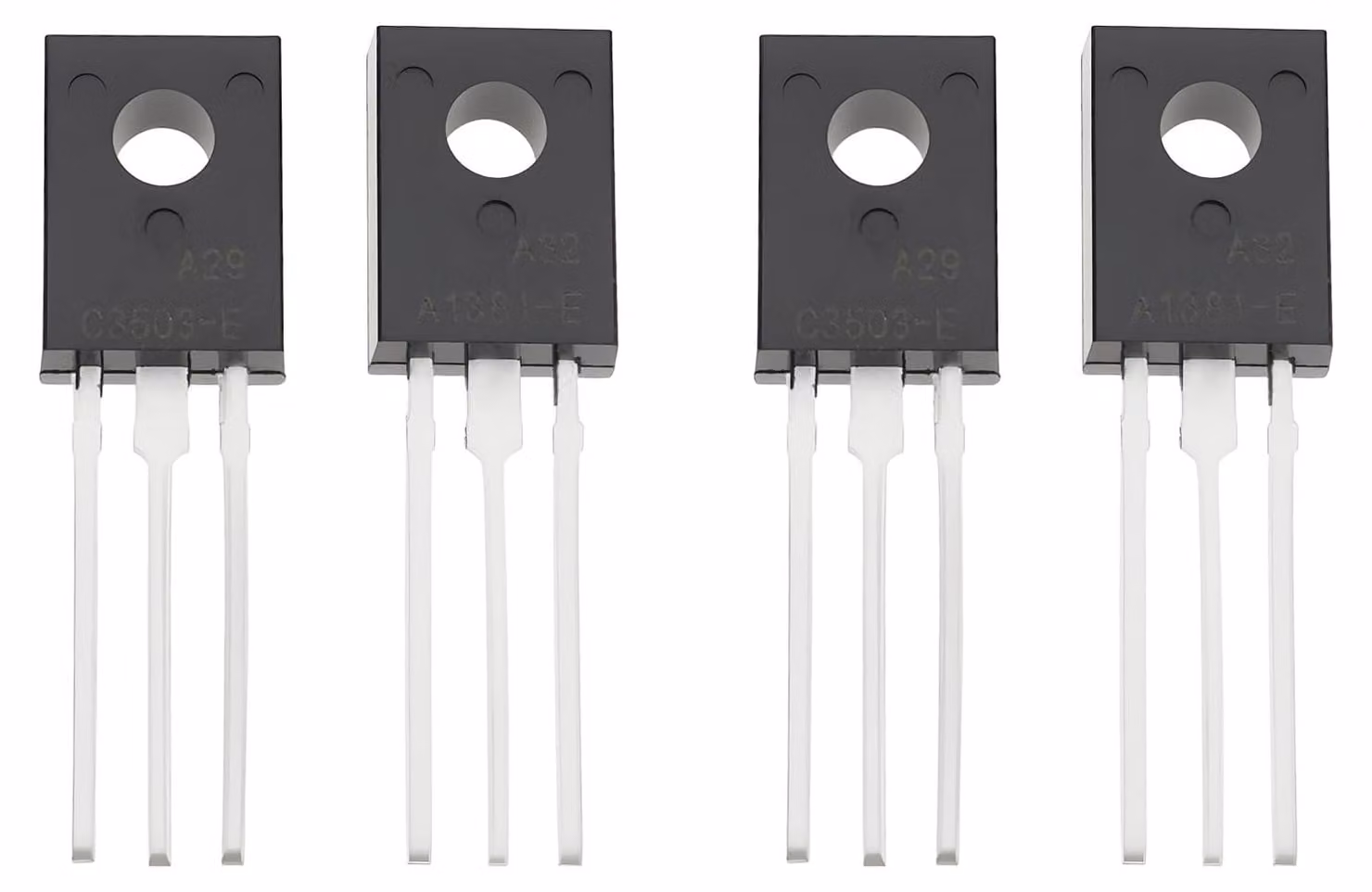 Transistor KSA1381 e KSC3503, 2 coppie, per riparazioni audio