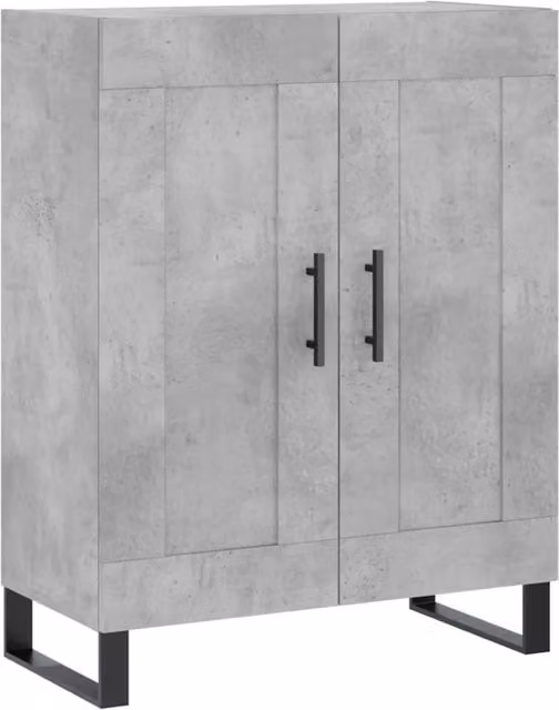Buffet credenza cassettiera armadio mobile contenitore organizer per cucina soggiorno salotto 69,5 x 34 x 90 cm legno ingegnerizzato grigio 02_0032060