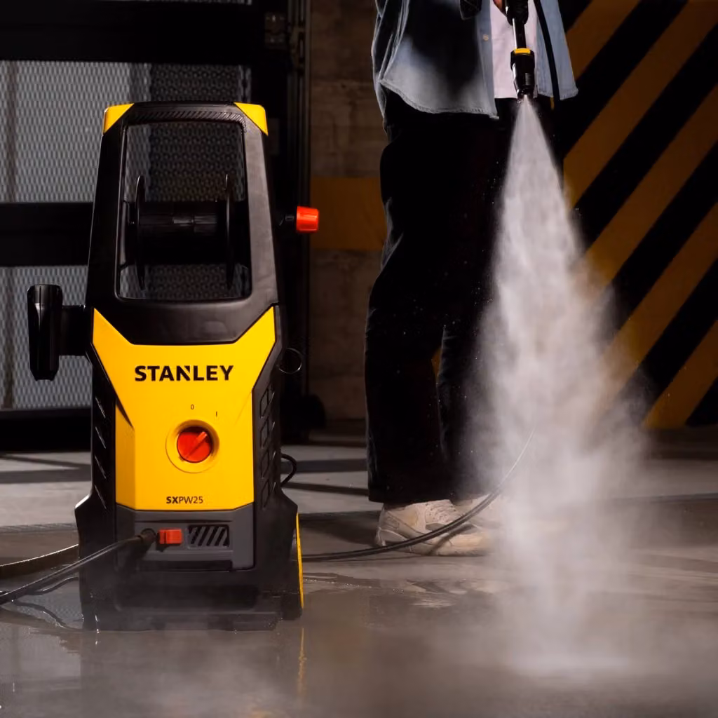 Idropulitrice ad Alta Pressione Stanley SXPW25 Gialla per Auto ed Esterni Casa – 2