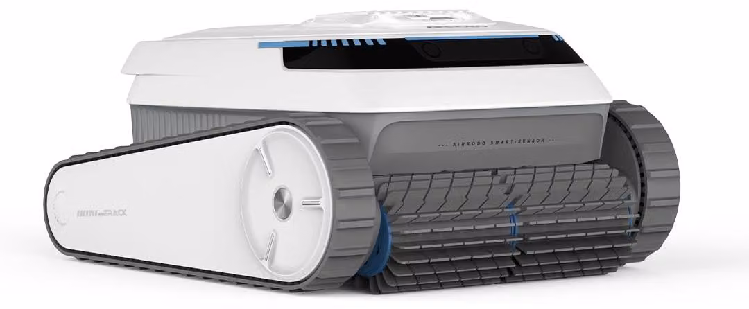 Aspirapolvere robot per piscine - Navigazione automatica, 3 modalità - Autonomia di 2 ore - Filtro da 4 litri - Materiale: plastica, colore: bianco - Adatto per piscine fuori terra