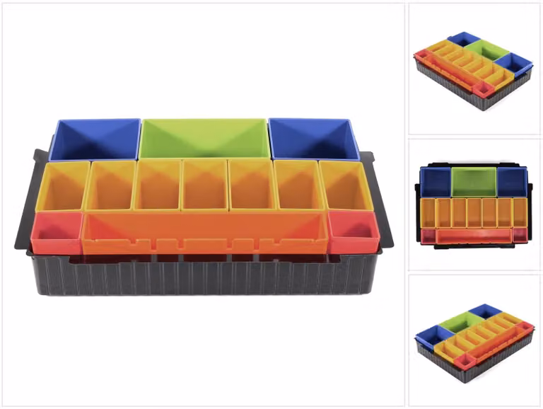 Inserto per scatola Makita per Makpac con scatole colorate ( P-83652 )
