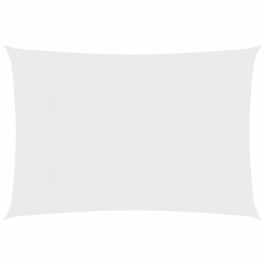 The Living Store Tenda da sole 160 g/m² Bianca 2,5x3,5 m HDPE