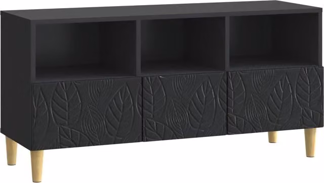 Mobile TV-Credenza per TV 102 x 34,5 x 50 cm Nero Legno ingegnerizzato 638957