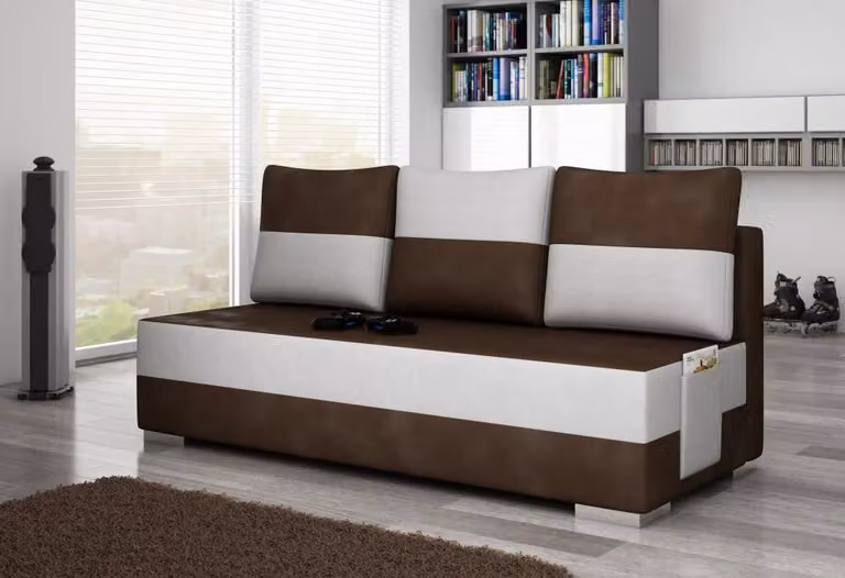 Sofa 3 Sitzer Stoff Couchen Polster Garnitur Sofas Couch Designer Dreisitzer