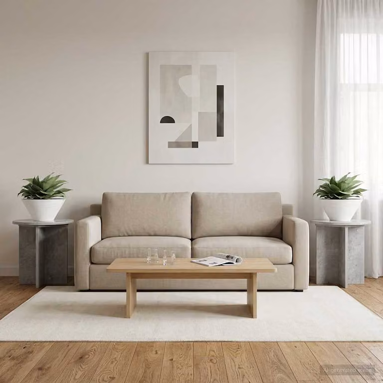Set di 2 supporti per piante vidaXL in stile moderno, colore grigio, L/P/H: 40 x 40 x 40 cm