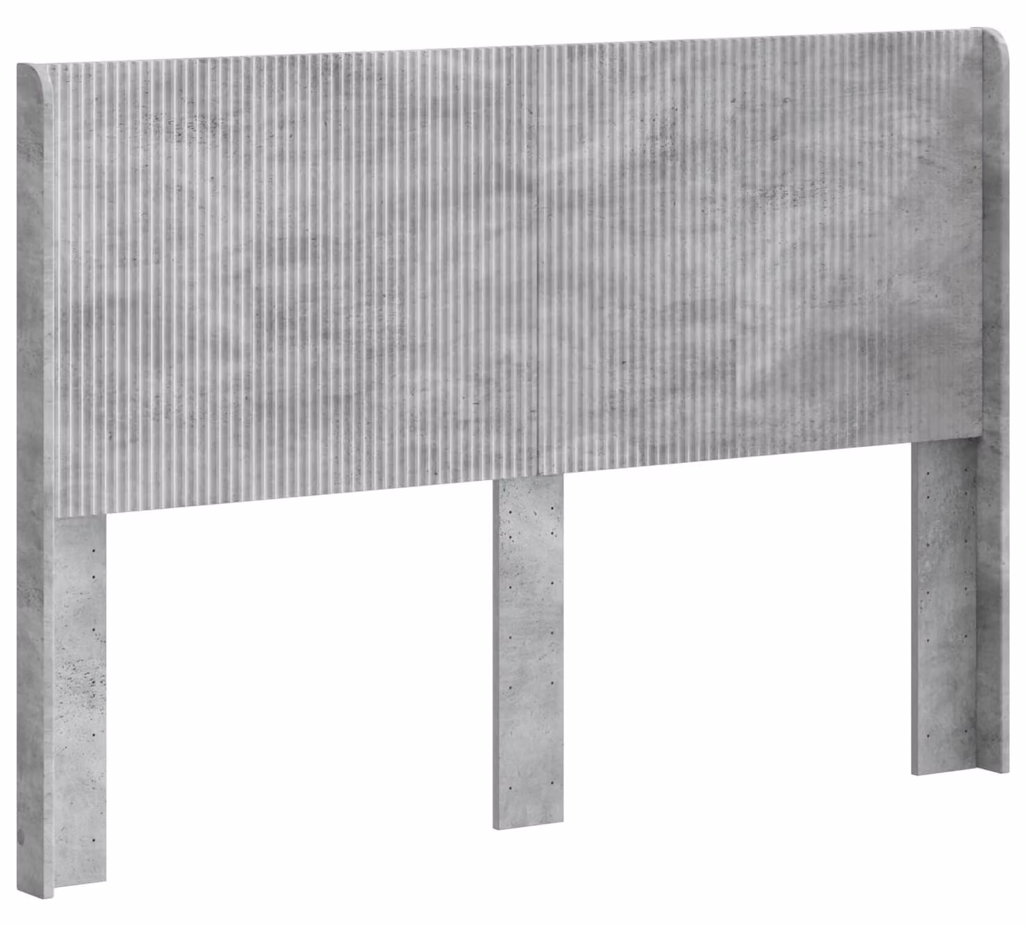 Testiera Letto Grigio Cemento Legno ingegnerizzato