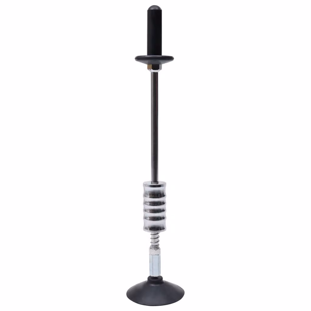 Martello Scorrevole con Ventosa 59 cm Acciaio al carbonio