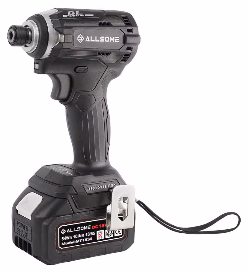 Avvitatore a percussione brushless - 21V - 180 Nm - Batteria 3,0 Ah - Utensile manuale compatto - Senza fili