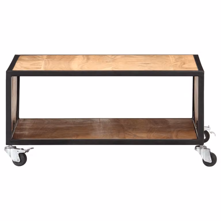 vidaXL Tavolino 70x70x32 cm in legno massiccio di acacia