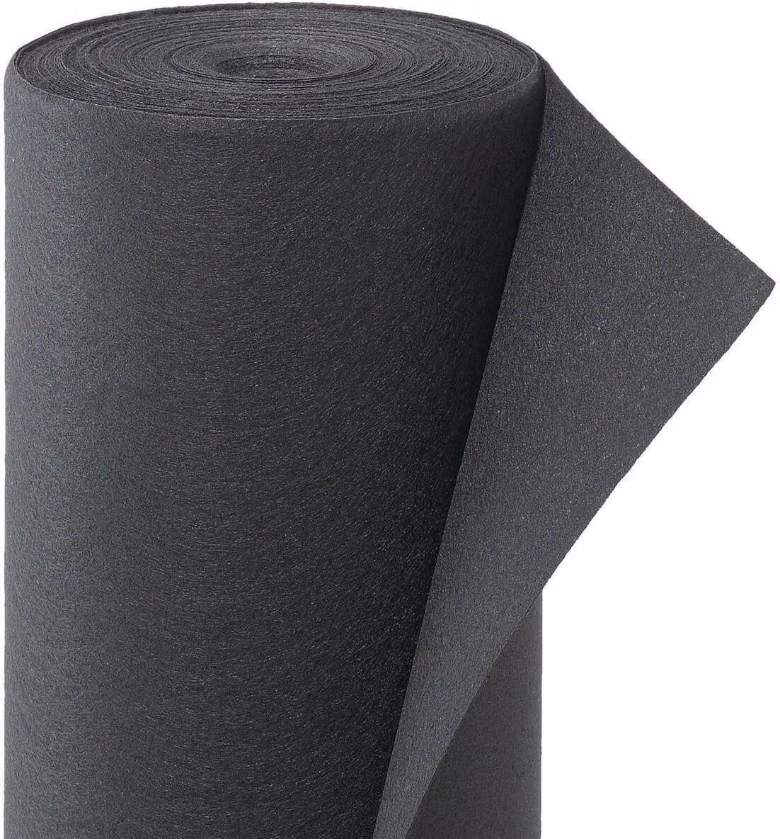 Unkrautvlies UKV 150 schwarz aus Polypropylenfasern 1x25m Rolle