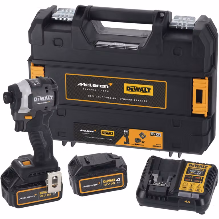 DEWALT McLaren DCF85MM2T-QW, avvitatore a impulsi a batteria, 18 V. Quantità inclusa: [Specificare la quantità]