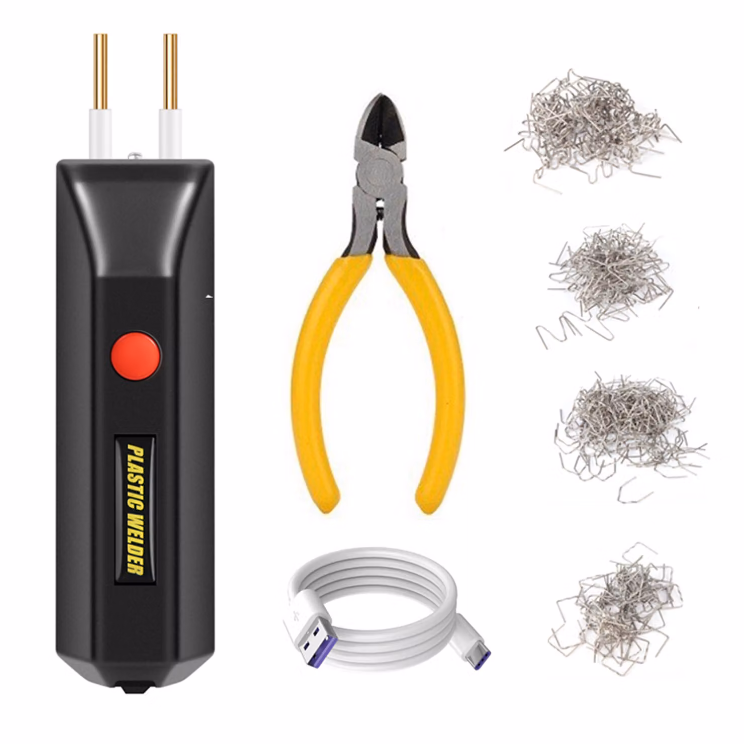 Saldatore di plastica, kit del saldatore di plastica, kit del saldatore di riparazione di plastica, kit di saldatura della cucitrice di plastica, saldatrice di plastica, saldatrice portatile, saldatrice portatile