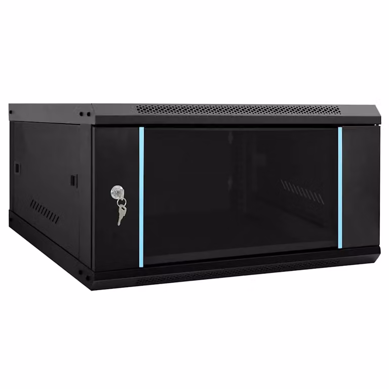 Armadietto di rete vidaXL in acciaio nero e argento L: 60 cm, P: 35 cm, H: 60 cm