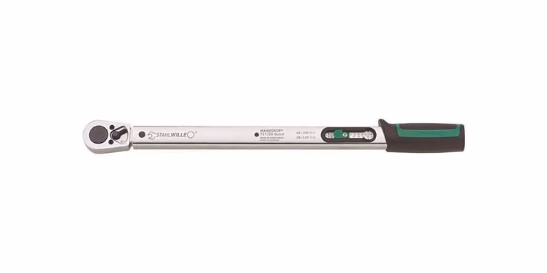 Stahlwille 721/20 Chiave dinamometrica a sgancio rapido 40-200 N-m con cricchetto da 1/2"
