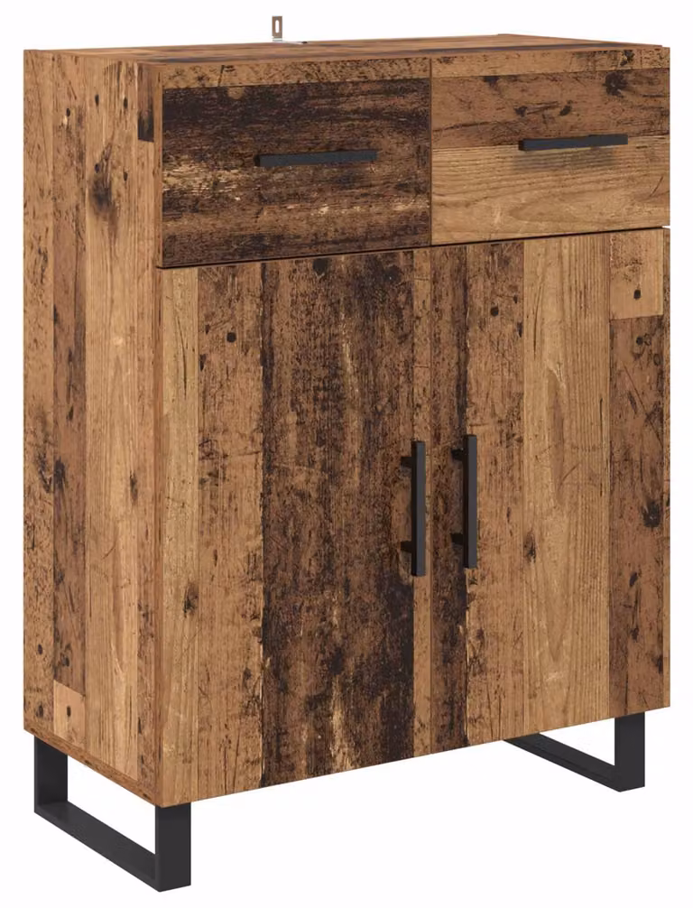 Credenza Legno vecchio 69,5 x 34 x 90 cm Legno multistrato