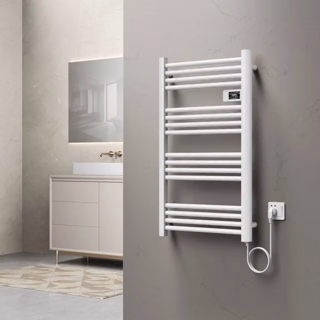 Scaldasalviette elettrico pro.tec Follo bianco 500 W L: 96 cm, H: 54 cm