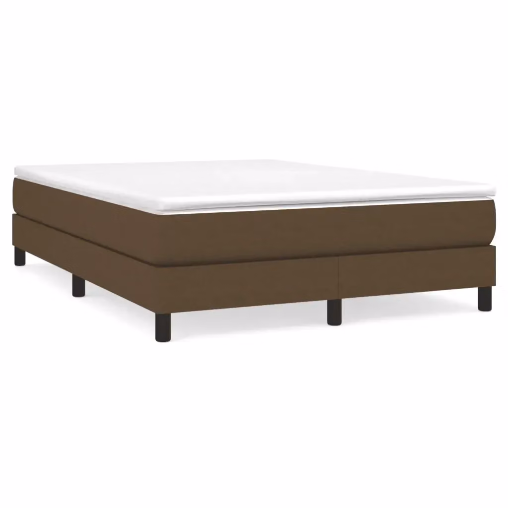Letto Ibrido con Giroletto a Molle e Materasso vidaXL, Marrone e Bianco, L/P/H: 140 x 190 x 25 cm – 2